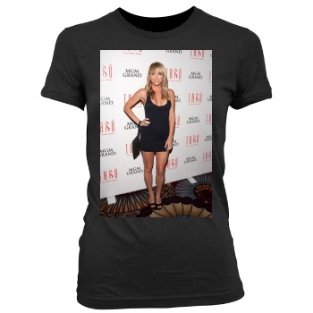 Sara Jean Underwood Women's Junior Cut Crewneck T-Shirt