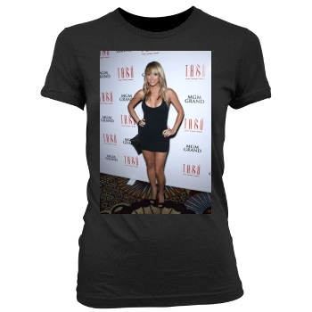 Sara Jean Underwood Women's Junior Cut Crewneck T-Shirt