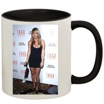 Sara Jean Underwood 11oz Colored Inner & Handle Mug