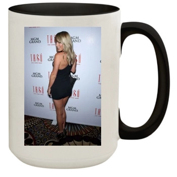 Sara Jean Underwood 15oz Colored Inner & Handle Mug