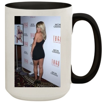 Sara Jean Underwood 15oz Colored Inner & Handle Mug