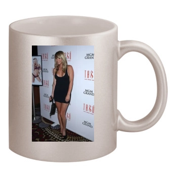 Sara Jean Underwood 11oz Metallic Silver Mug