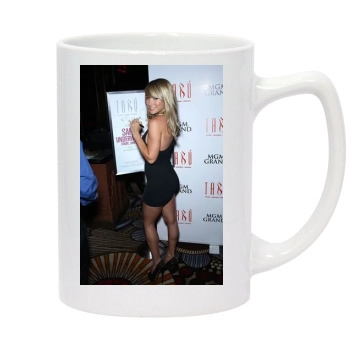 Sara Jean Underwood 14oz White Statesman Mug