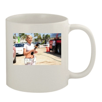 Sara Jean Underwood 11oz White Mug