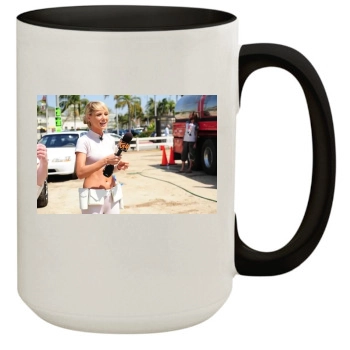 Sara Jean Underwood 15oz Colored Inner & Handle Mug