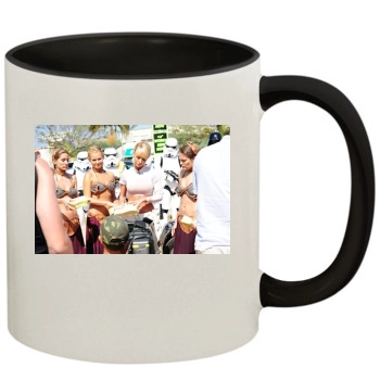 Sara Jean Underwood 11oz Colored Inner & Handle Mug