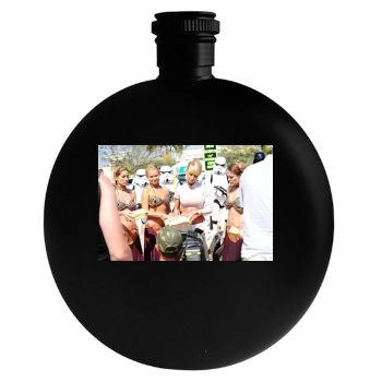 Sara Jean Underwood Round Flask