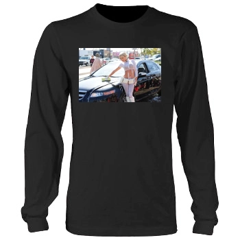 Sara Jean Underwood Men's Heavy Long Sleeve TShirt