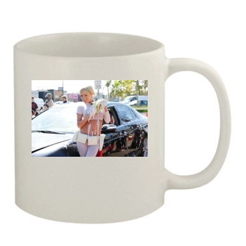 Sara Jean Underwood 11oz White Mug