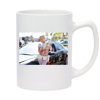 Sara Jean Underwood 14oz White Statesman Mug