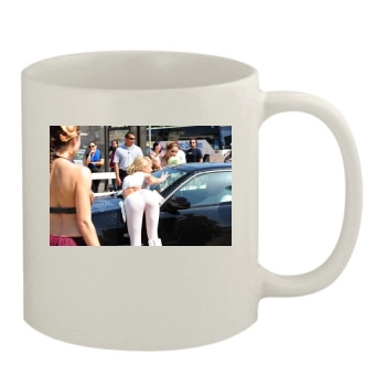 Sara Jean Underwood 11oz White Mug