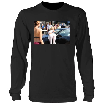 Sara Jean Underwood Men's Heavy Long Sleeve TShirt