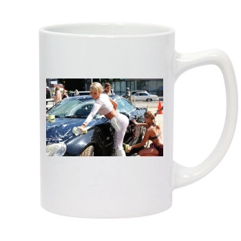 Sara Jean Underwood 14oz White Statesman Mug