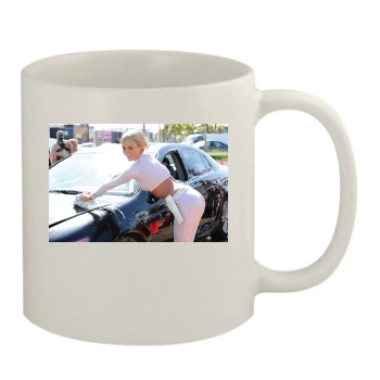 Sara Jean Underwood 11oz White Mug