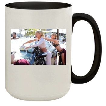 Sara Jean Underwood 15oz Colored Inner & Handle Mug