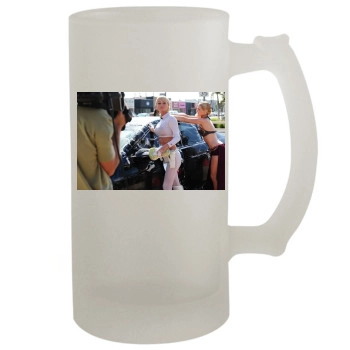 Sara Jean Underwood 16oz Frosted Beer Stein