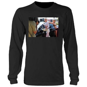 Sara Jean Underwood Men's Heavy Long Sleeve TShirt