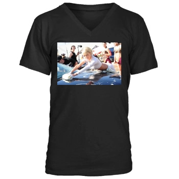 Sara Jean Underwood Men's V-Neck T-Shirt