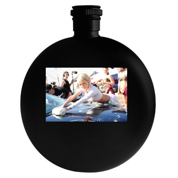 Sara Jean Underwood Round Flask