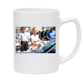 Sara Jean Underwood 14oz White Statesman Mug