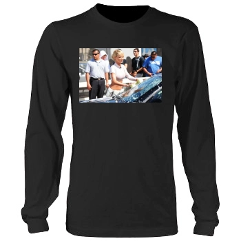 Sara Jean Underwood Men's Heavy Long Sleeve TShirt