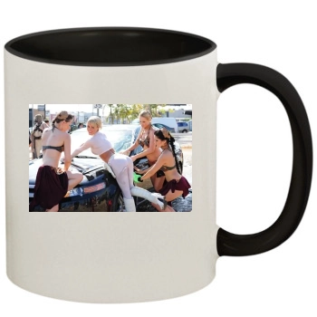 Sara Jean Underwood 11oz Colored Inner & Handle Mug