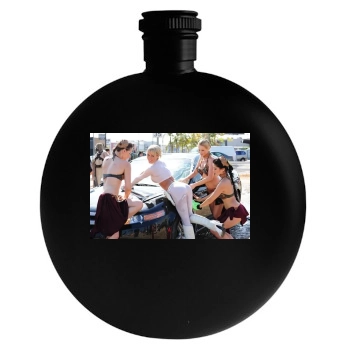 Sara Jean Underwood Round Flask