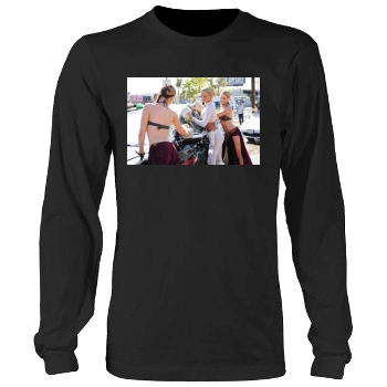 Sara Jean Underwood Men's Heavy Long Sleeve TShirt