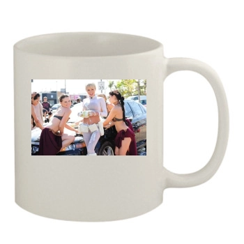 Sara Jean Underwood 11oz White Mug