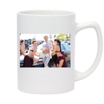 Sara Jean Underwood 14oz White Statesman Mug