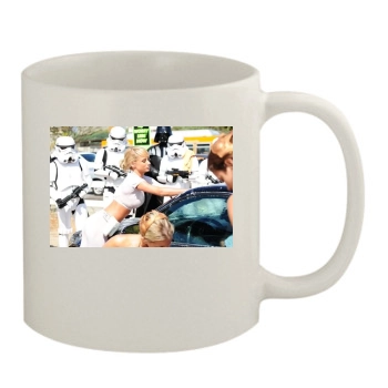 Sara Jean Underwood 11oz White Mug