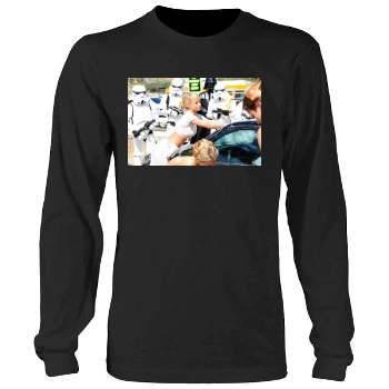 Sara Jean Underwood Men's Heavy Long Sleeve TShirt