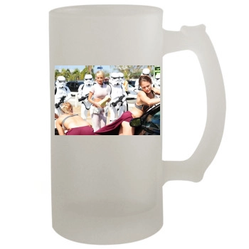 Sara Jean Underwood 16oz Frosted Beer Stein