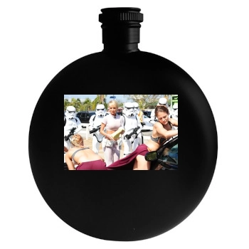 Sara Jean Underwood Round Flask