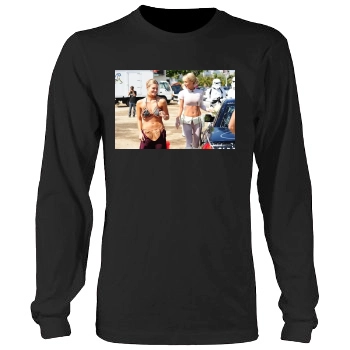 Sara Jean Underwood Men's Heavy Long Sleeve TShirt