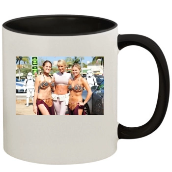 Sara Jean Underwood 11oz Colored Inner & Handle Mug