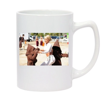 Sara Jean Underwood 14oz White Statesman Mug