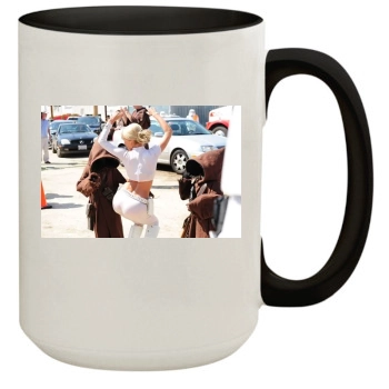 Sara Jean Underwood 15oz Colored Inner & Handle Mug