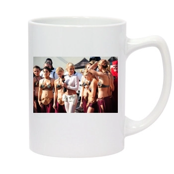 Sara Jean Underwood 14oz White Statesman Mug