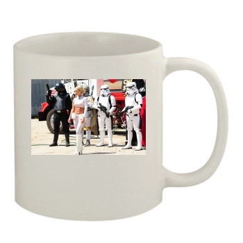 Sara Jean Underwood 11oz White Mug