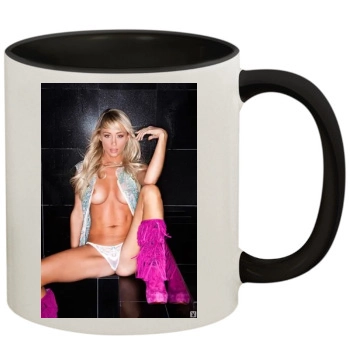 Sara Jean Underwood 11oz Colored Inner & Handle Mug