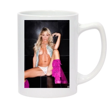 Sara Jean Underwood 14oz White Statesman Mug