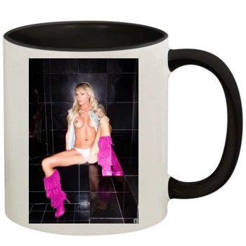 Sara Jean Underwood 11oz Colored Inner & Handle Mug