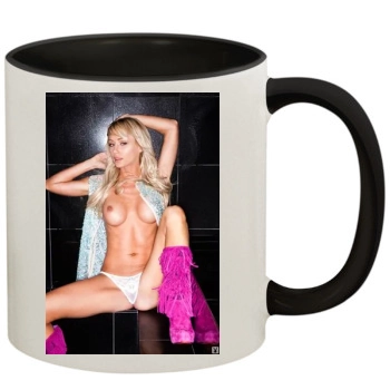 Sara Jean Underwood 11oz Colored Inner & Handle Mug