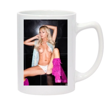 Sara Jean Underwood 14oz White Statesman Mug