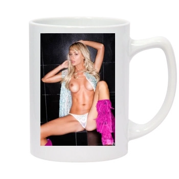 Sara Jean Underwood 14oz White Statesman Mug