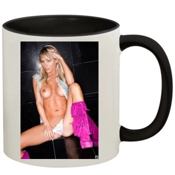 Sara Jean Underwood 11oz Colored Inner & Handle Mug