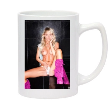 Sara Jean Underwood 14oz White Statesman Mug