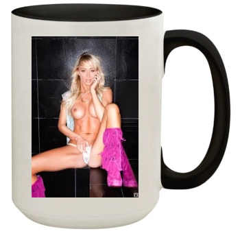 Sara Jean Underwood 15oz Colored Inner & Handle Mug