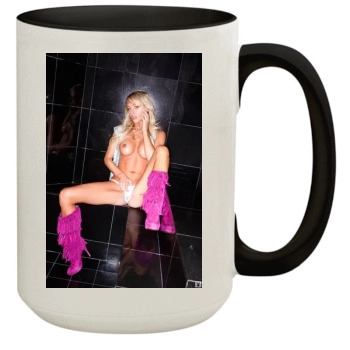 Sara Jean Underwood 15oz Colored Inner & Handle Mug